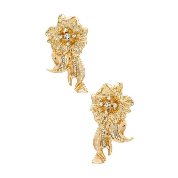 8 Other Reasons Warm Breeze Earrings Gold Womens Size OS - Picture 1 of 7